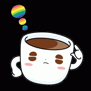 コーミンイラスト「考え中①」
